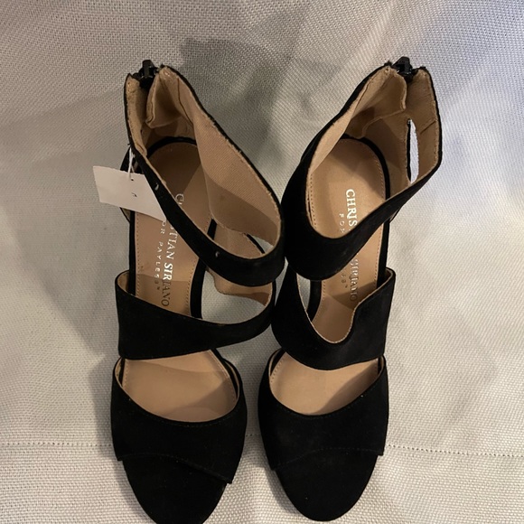 Christian Siriano Black Heels size 5 - Picture 4 of 6